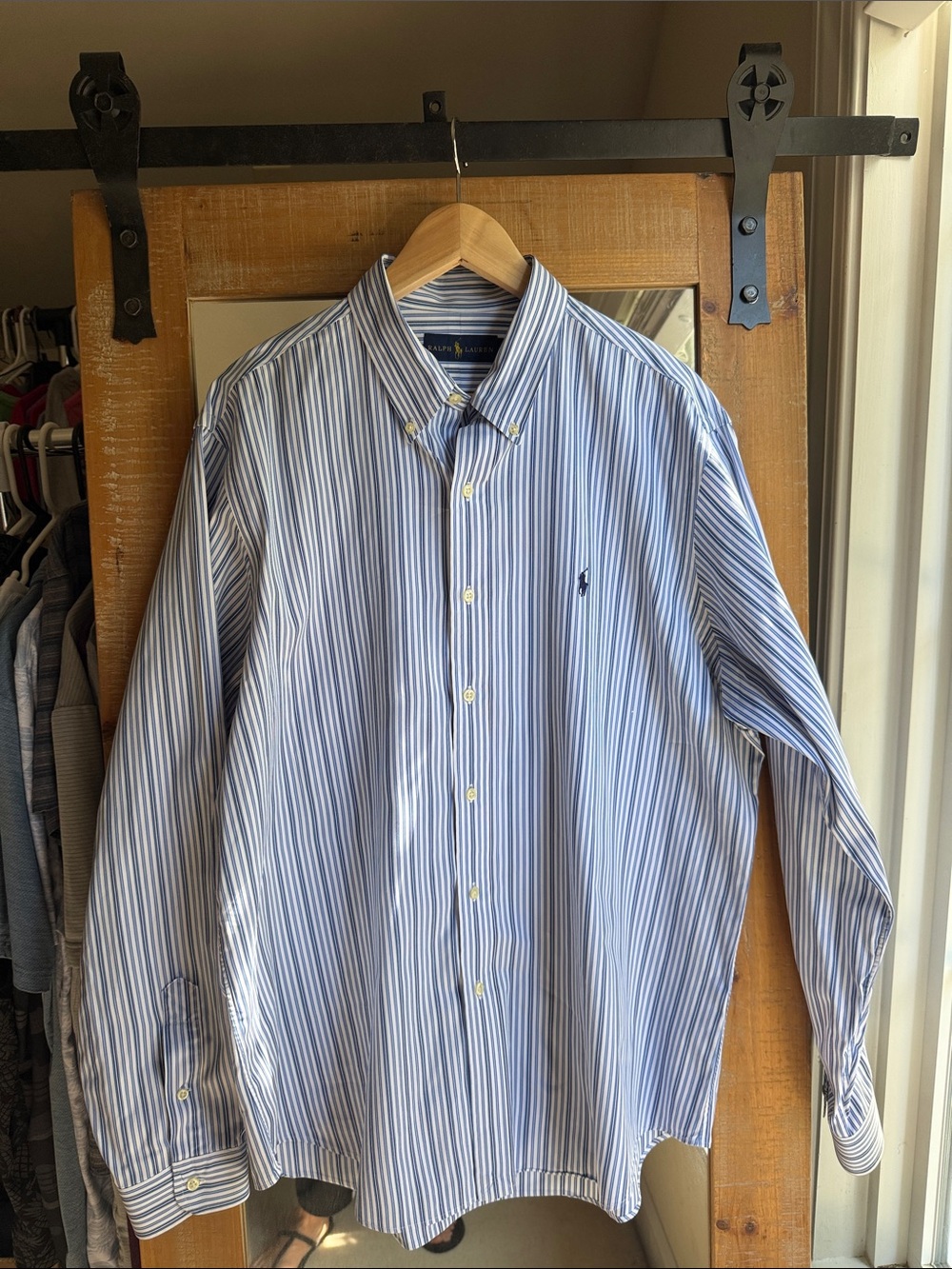 Polo Ralph Lauren Striped Button Down Shirt Size XL